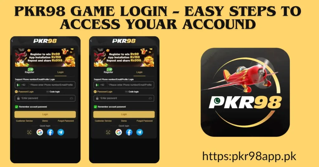 PKR98 Game Login